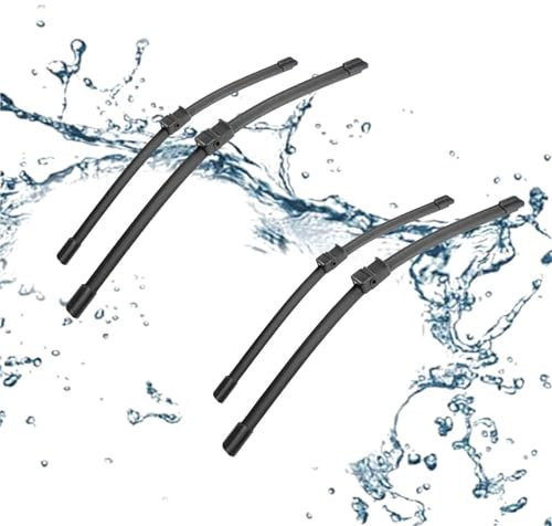 BEFZIMYL 3 Piezas para V&w para Golf 5 FSI Hatch 2004-2005 24 + 19 + 13 Escobillas Limpiaparabrisas Delanteras Y Traseras Parabrisas Accesorios para Ventanas