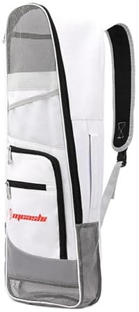 harayaa Schnorchel-Rucksack mit Flossen-Organizer und Schultertasche für Strandaktivitäten, Weiß