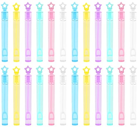 24 Stück Mini Seifenblasen,Seifenblasen Stern Packung | Geschenke Für Mitgebsel Kindergeburtstag Kleine Geschenke Für Kinder(Enthält Keine Flüssigkeit)