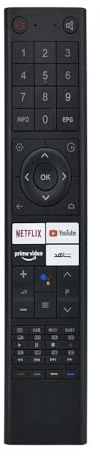 1 PC for Changhong CHiQ Android Smart TV Bluetooth télécommande vocale 7-125N913QC1