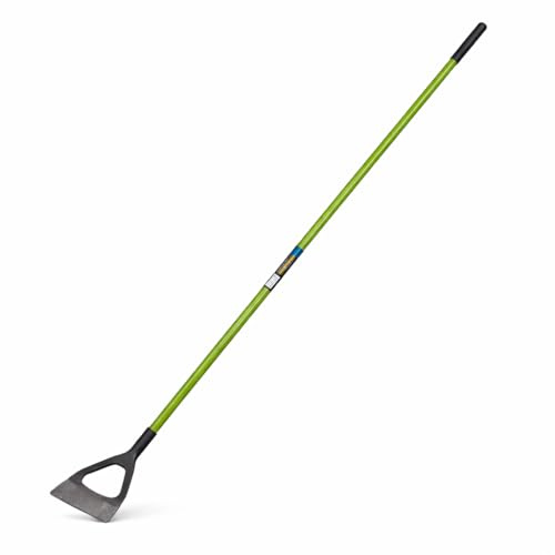 Garden Hoe Long Handle 140cm Farming Dutch Hoe Carbon Steel Tool for Weeding, Gardening, Lawn Landscaping and Soil Aeration