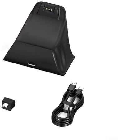 Ladestation für Switch 2 Pro Controller mit LED-Anzeige, Kompaktes Ladegerät aus ABS für Spielzubehör, Platzsparende Aufbewahrungslösung
