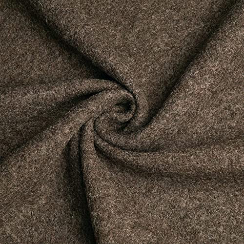 Fabian - Kochwolle/Strickloden - hochwertiger Walkloden aus 100% Schurwolle - 20 Farben (per Meter, taupe)