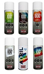 bombe de peinture arexons ivoire ral 1015 - 400 ml