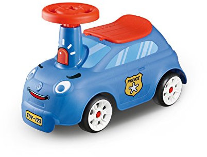 URBN Toys Adriatic Rutschauto für Kleinkinder, Blau