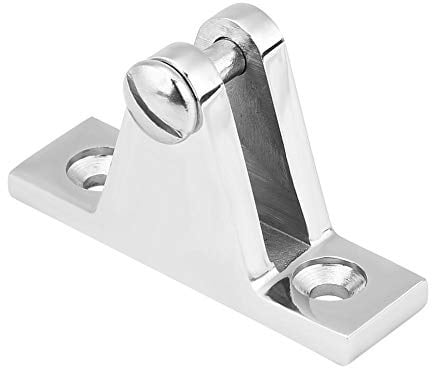 Soporte de bisagra de Cubierta , Soporte de bisagra de Cubierta de Barco Marino de Acero Inoxidable para Hardware de Montaje Bimini