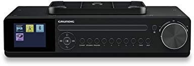 Grundig GKR1050 DKR 2000 BT DAB + CD Küchenradio mit Bluetooth, DAB + Empfang und CD-Player Schwarz