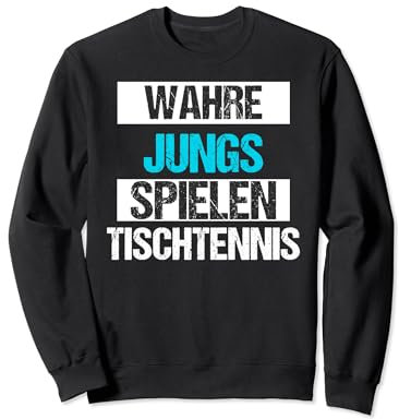 Jungen Tischtennis Sport Weihnachts Geschenk Lustiges Shirt Sweatshirt