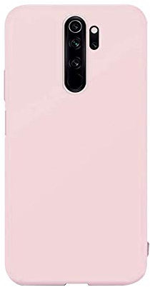 cuzz - Carcasa para Xiaomi Redmi Note 8 Pro (1 Pieza Protectora de Pantalla de Cristal Templado) Color sólido Premium Flexible Flexible de Silicona TPU Funda Delgada Ultra Ligera Antideslizante
