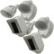 Silicone Skin Case Compatible with Ring Floodlight Camera - Sun Glare, UV & Weather Protection Skins Cover (2 Pack, White)