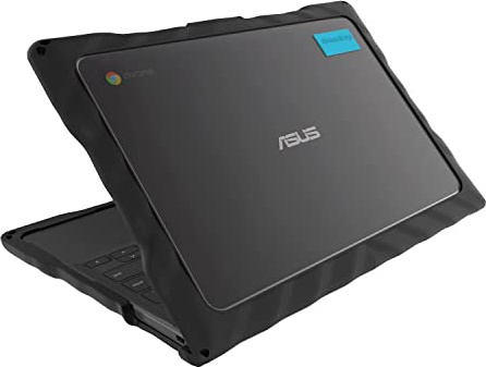 Gumdrop DropTech - Custodia progettata per PC portatili ASUS Chromebook C204E, robusta, adatta per la scuola, assorbe gli urti, estrema protezione dalle cadute