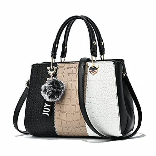 Sipobuy Welle Frauen Handtaschen Messenger Tasche Damen Elegante Schulter Weibliche Tasche Tote Für Frauen (Khaki)