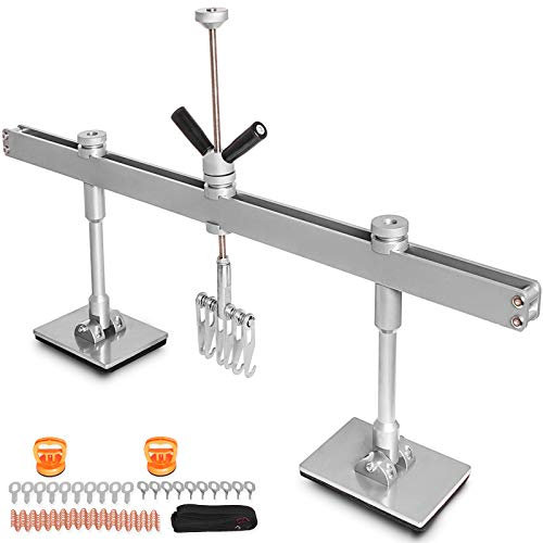 VEVOR Kit Estrattore Ammaccature per Auto 85CM Leva, 6 Gancio per Artigli, Accessori Kit per la Rimozione delle Ammaccature Senza Vernice, Kit per la Rimozione per la Riparazione della Carrozzeria