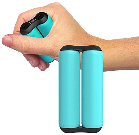 ONO Roller Jr Teal - Silent Fidget Toys for Promoting Focus & Stress Relief - Helps Develop Fine Motor Skills & Ease Skin & Nail Picking - Sized for Small Hands, Quiet Sensory Toy
