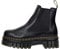 Dr. Martens 27148001, Anfibi Donna, Black Tassel Lux, 36 EU