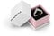 Pandora Timeless Women's 14k Rose Gold-Plated Princess Sparkling Cubic Zirconia Wishbone Ring, Size 56, With Gift Box