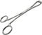 Septum Piercing Clamp Tool with Tube Hole – 6” Stainless Steel Nose Ear Tragus Piercing Tool – Silver Polished Piercing Clamp for Needles, Studs, Rings