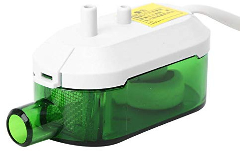 Luqeeg PC-24B Automatische Kondensatpumpe, 24l/h Klimaanlage Ablaufpumpe, Ultra Leise Wasserpumpe Klimaanlage Teile Kondensatpumpe, 220V