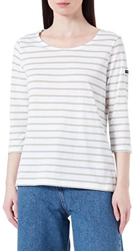 Armor Lux Damen Matrosen-Kappe Coz Pullover, Weiß/Oyat, 32