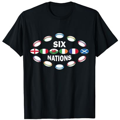 Rugby Six Nations T-Shirt T-Shirt
