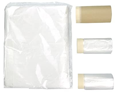 Mako WOW!TOOLS Basic Abdeckfolien-Set 4-tlg. für Malerarbeiten, transparent