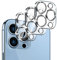IOPYKKOA 3 Stück Kamera Schutzglas Kompatibel mit iPhone 13 Pro/iPhone 13 Pro Max Kameraschutz [Schnelle Installieren] Kratzfest, 9H Härte, HD-Klar, kompletter Schutz(Grau)