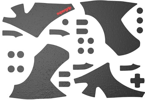 Pulsar Gaming Gears Supergrip Griptape-Set für Xbox-Serie X|S Controller, schweißabsorbierend, leistungsstark, rutschfest, 3M-Kleber, rückstandsfrei, Controller-Griffband, ultradünn, 0,5 mm