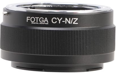 FOTGA Anello adattatore per obiettivo Contax/Yashica C/Y CY su fotocamera mirrorless Z-Mount, compatibile con fotocamera mirrorless Nikon Z50 Z30 Z9 Z8 Z7II Z6II Z7 Z6 Z5 Zf Zfc Full Frame Mirrorless