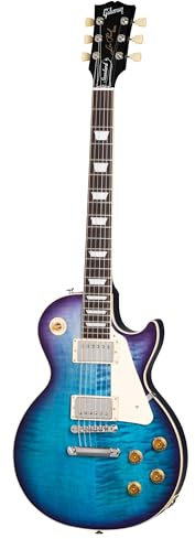 Les Paul Standard '50s Custom Color Figured Top Blueberry Burst - Single Cut E-Gitarre