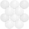 Encham Papierlaternen Weiß 15CM Groß 10 Stück Lampions Rund Lampenschirme für Feiertagen Hochzeiten Halloween Weihnachten Party Geburtstage Gartenparty Babyparty Deko Innen und Außen party deko weiß