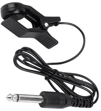 Violinen Akustik Gitarre Ukulelen Pickup Clip On Mikrofone Piezo Tonabnehmer Gitarre Schallloch Tonabnehmer mit 6,35 mm Klang
