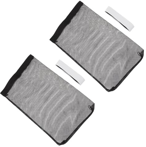 jojofuny Flusenfilter Filtration im Stück 2 Außenbereich Wäschetrockner Nylon Schwarz Leicht zu Reinigen Zuverlässig für Effektive