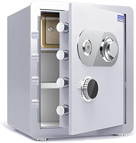 Home safes Heimtresor, Sicherheitsschrank, Home-Office-Schrank, mechanisches Passwort-Schließfach, großes Fassungsvermögen, weiß Hidden Safe