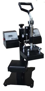 DIKAMAN Máquina de prensado térmico, Manual de Prensa de Resina de 12x12cm con Placas calefactoras de Doble Cara de 5X5 para proyectos de Transferencia térmica