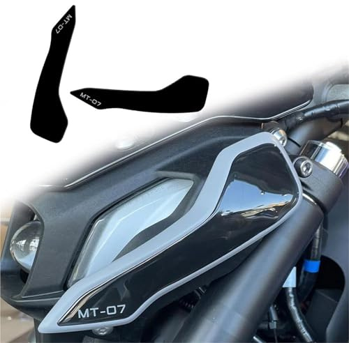 Karosserie Aufkleber Frontschutzaufkleber Wasserdichter Kratzschutz Für YAMAHA MT-07 MT07 2022 Motorrad-Zubehör Aus 3D-Harz