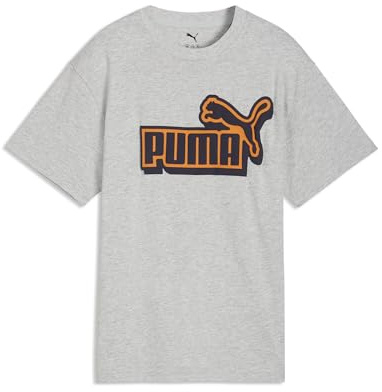 PUMA Jungen Essentials Logo Lab Relaxed Graphic T-Shirt