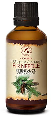 Fichtennadelöl 50ml - Naturreines Ätherisches - Abies Sibirica - Tannenöl für Sauna - Körperpflege - Entspannung - Aroma Diffuser - Raumduft - Duftlampe - Inhalation