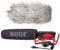 Rode Videomic Rycote Richtmikrofon für Kameras + DeadCat Fell-Windschutz
