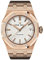 TOC STORE Sportlich Elegante Herren Automatik Uhr, Saphirglas, massives Armband, Miyota Uhrwerk, Didun Royal One Gold/Weiß