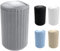 WK Alstar 3Ltr Compact Bathroom Bin/Small Swing Bin (Grey)