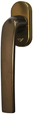 Roto Original Samba Griff mit Logo, Farbe Mittelbronze, Stiftlänge 43 mm