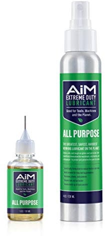 PlanetSafe Lubricants Hedge Trimmer & Chainsaw Lubricant - Extreme Duty, Non-Toxic, Odorless - Penetrates, Cleans, Protects - 4 Ounces