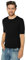 DANISH ENDURANCE Merino Shirt Herren, Kurzarm Funktionsshirt, Atmungsaktiv & Temperaturregulierend, Schwarz, XXL