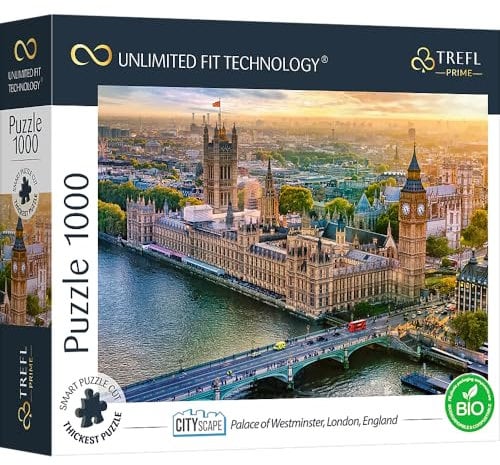 UFT Puzzle 1000 - Cityscape: Westminsterpüalast, London, England