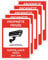 AUA SIGNALETIQUE - Panneau Vidéo Surveillance - Plaque Vidéo - Propriété Privée Surveillance Vidéo - PVC 120x170 mm (5)