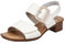 Rieker Femme 62663 Sandale, Beige, 40 EU