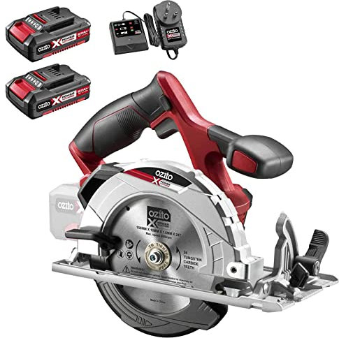 Ozito PXCSS 18v Cordless Circular Saw 150mm 2 x 2ah Li-ion