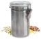 Saim Cereal Container, Stainless Steel Food Storage Container with Lid Airtight Coffee Canister Kitchen Cereal Storage Jar for Beans/Tea/Sugar/Cereal