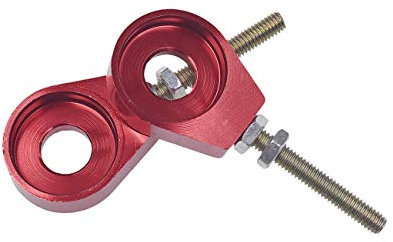 OQUGRHR Tendeur de chaîne de moto 12 mm pour moto Pit Trail Dirt Bike 50cc 70cc 90cc 110cc 125cc 160cc