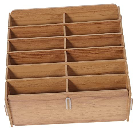 TOYANDONA Decks Card Wooden Organizer Card Sorting Tray Playing Card Holder Tray Home Game Card Holder